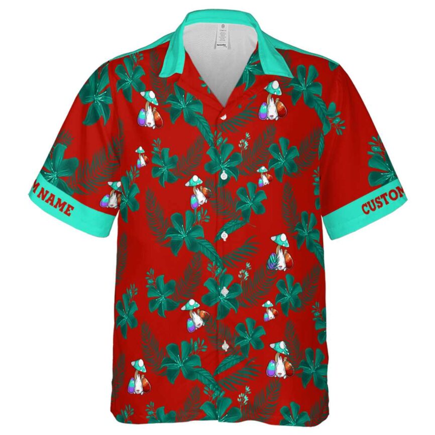 Personalized Easter Tropical Flower Hawaiian Shirt Fashion forward