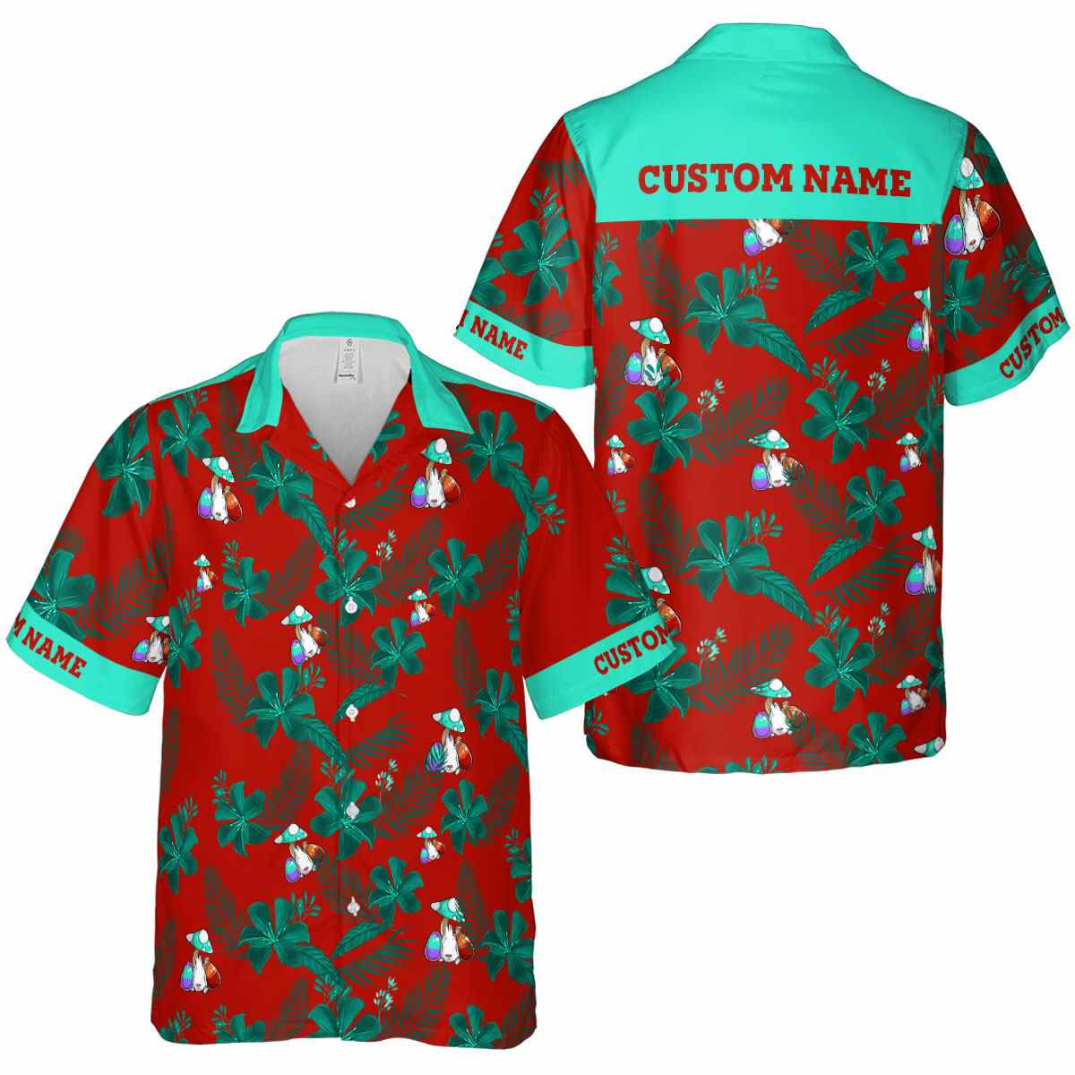 Personalized Easter Tropical Flower Hawaiian Shirt Premium grade Personalized Easter Tropical Flower Hawaiian Shirt Premium grade