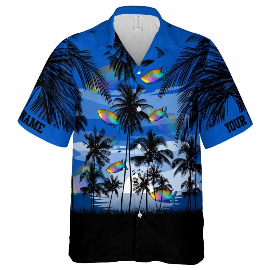 Personalized Fish Island Scenery Hawaiian Shirt Fashion forward