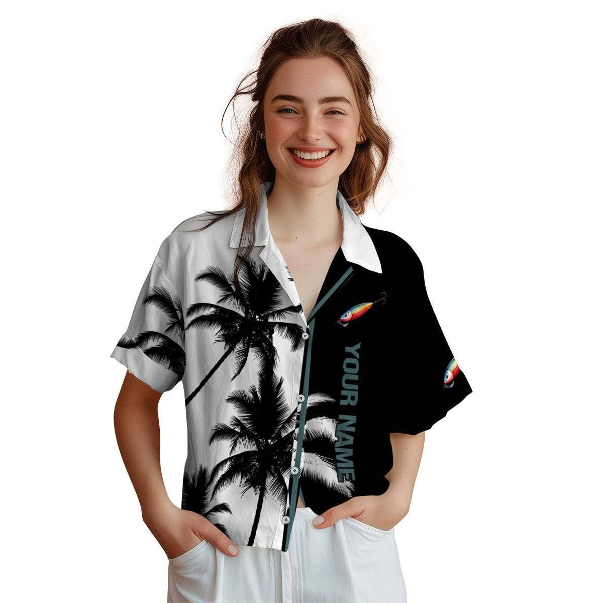 Personalized Fishing Beach Vibes Hawaiian Shirt Trendy Personalized Fishing Beach Vibes Hawaiian Shirt Trendy