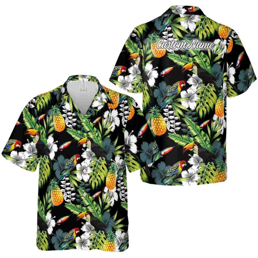 Personalized Fishing Toucan Bird Hawaiian Shirt Premium grade