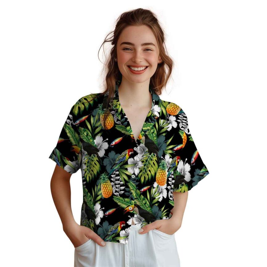 Personalized Fishing Toucan Bird Hawaiian Shirt Top rated