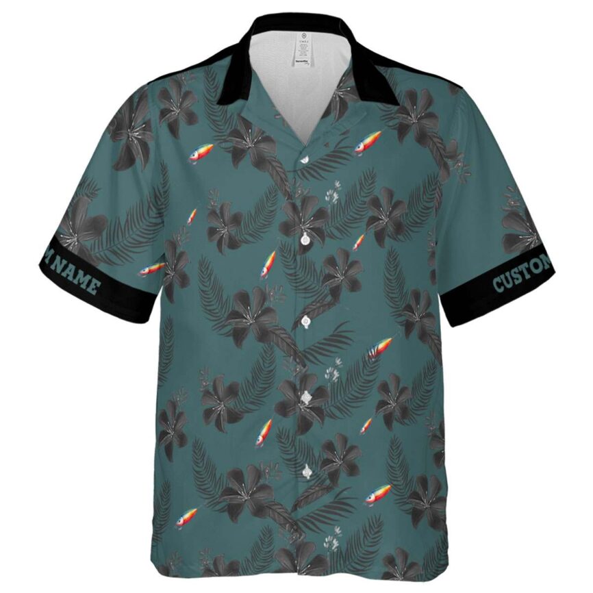 Personalized Fishing Tropical Flower Hawaiian Shirt Fashion forward