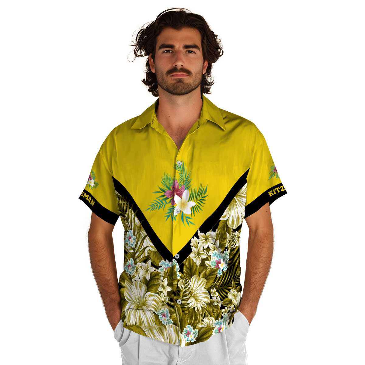 Personalized Floral Bold Floral Number Hawaiian Shirt New Arrival Personalized Floral Bold Floral Number Hawaiian Shirt New Arrival