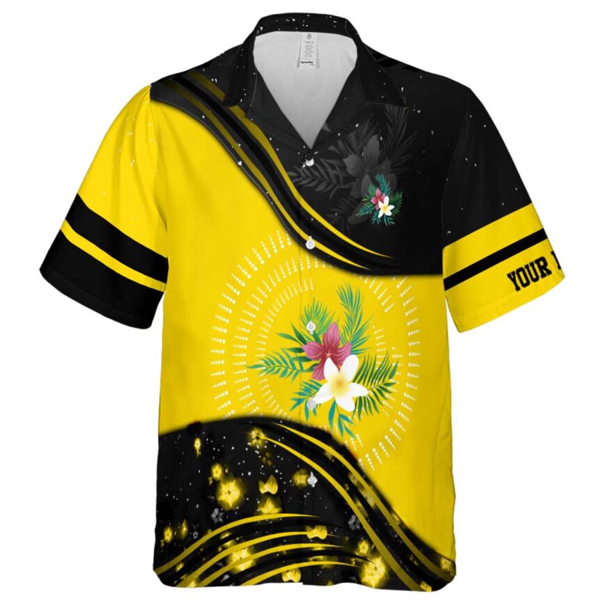 Personalized Floral Dynamic Swirl Hawaiian Shirt Fashion forward