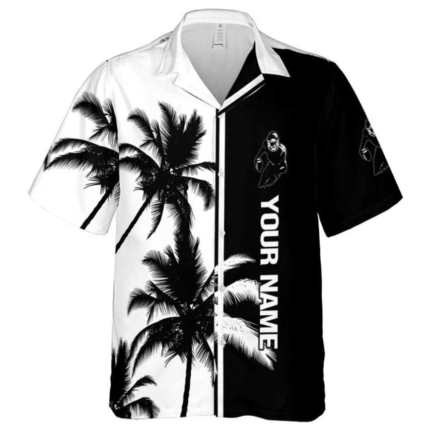 Personalized Football Beach Vibes Hawaiian Shirt Best selling