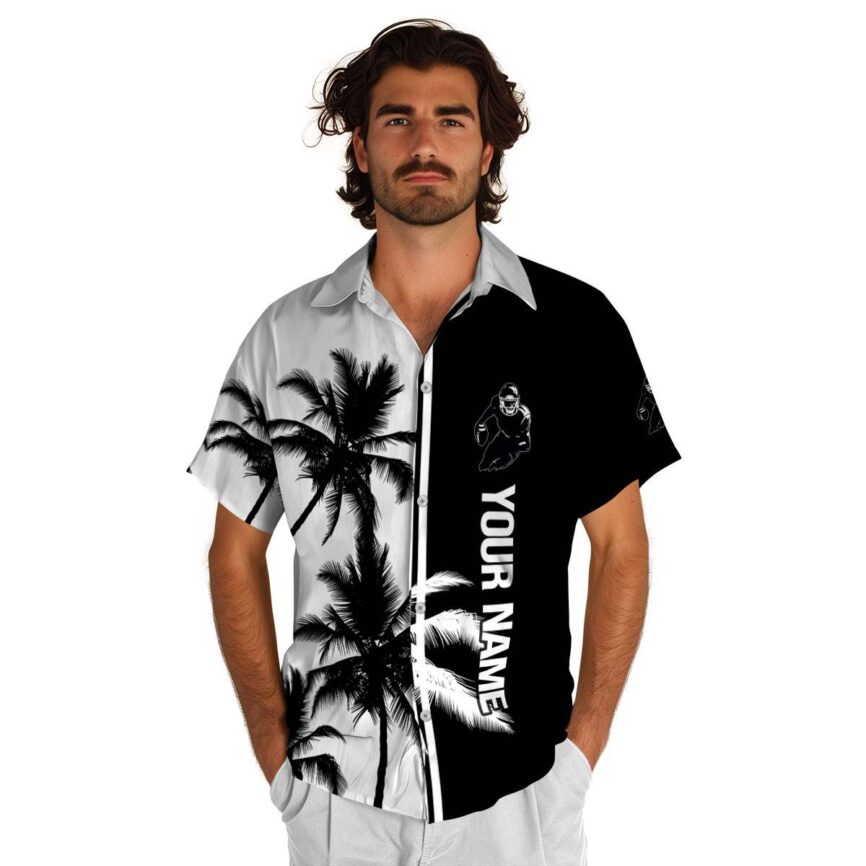 Personalized Football Beach Vibes Hawaiian Shirt High quality