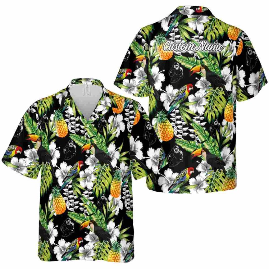 Personalized Football Toucan Bird Hawaiian Shirt Premium grade