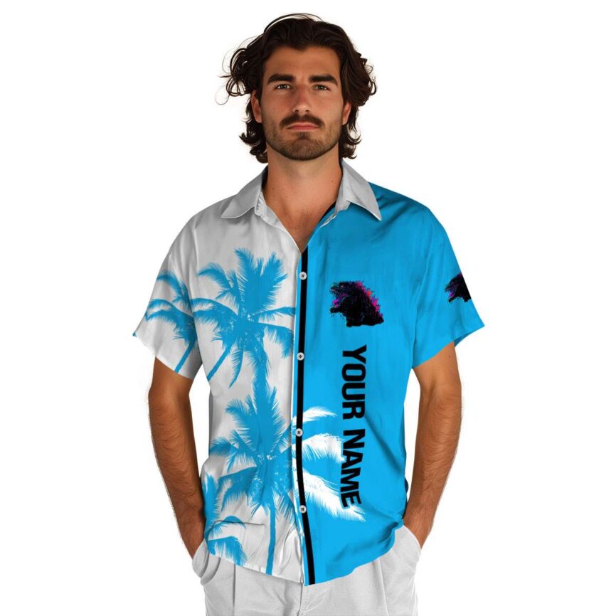 Personalized Godzilla Beach Vibes Hawaiian Shirt High quality