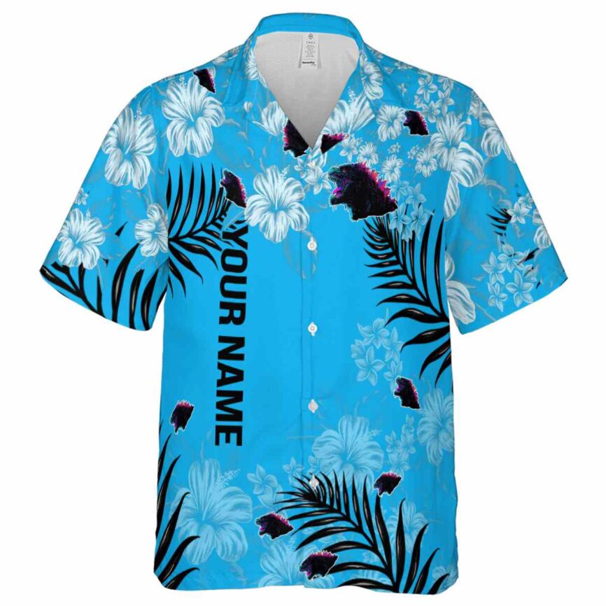 Personalized Godzilla Hibiscus Pattern Hawaiian Shirt Fashion forward
