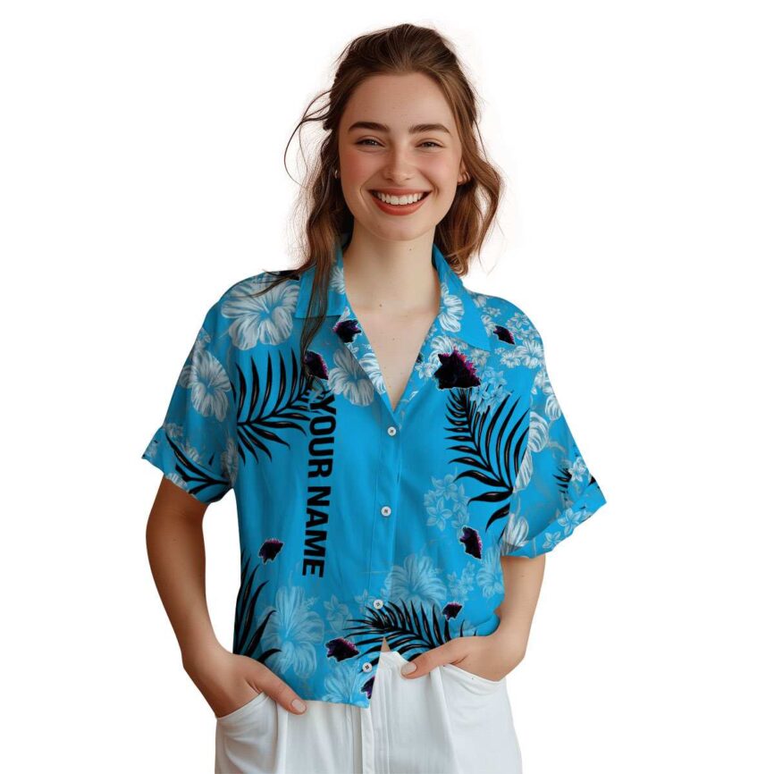 Personalized Godzilla Hibiscus Pattern Hawaiian Shirt Top rated