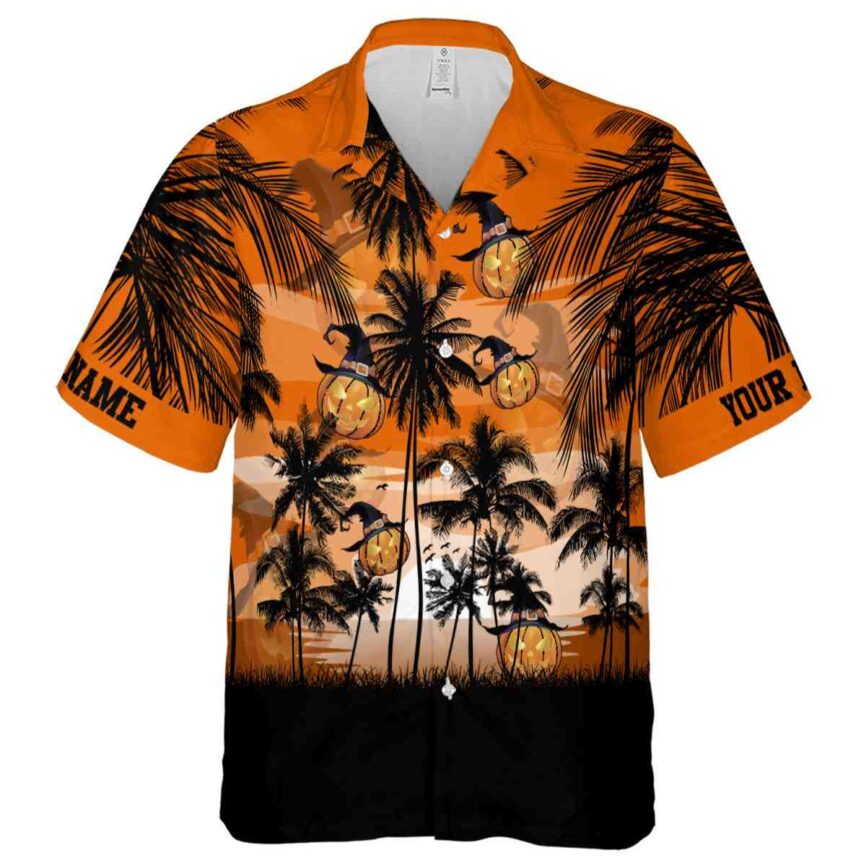 Personalized Halloween Island Scenery Hawaiian Shirt Fashion forward