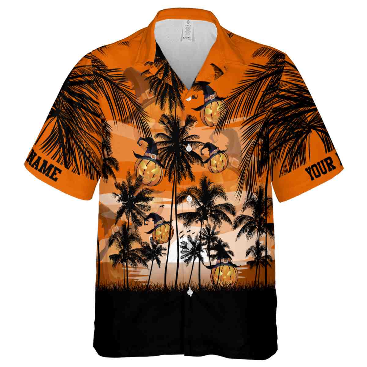 Personalized Halloween Island Scenery Hawaiian Shirt Fashion forward Personalized Halloween Island Scenery Hawaiian Shirt Fashion forward