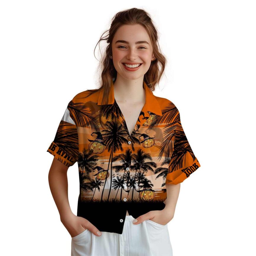 Personalized Halloween Island Scenery Hawaiian Shirt Top rated
