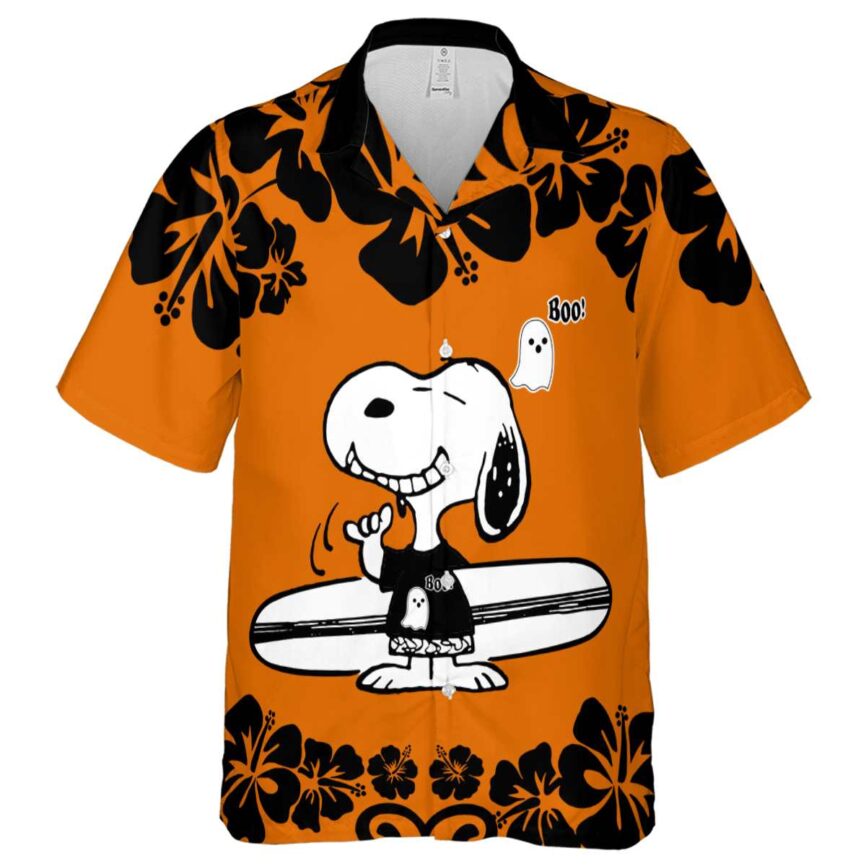 Personalized Halloween Surfing Snoopy Hawaiian Shirt Fashion forward