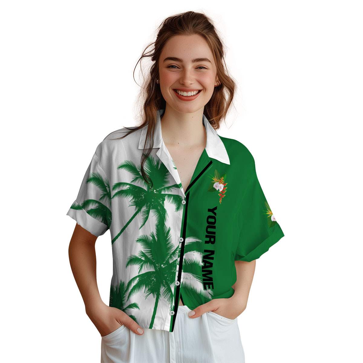 Personalized Hawaiian Flower Shirt Beach Vibes Hawaiian Shirt Trendy Personalized Hawaiian Flower Shirt Beach Vibes Hawaiian Shirt Trendy