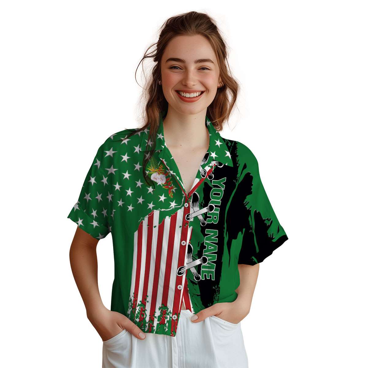 Personalized Hawaiian Flower Shirt Flag Stitches Hawaiian Shirt Top rated Personalized Hawaiian Flower Shirt Flag Stitches Hawaiian Shirt Top rated