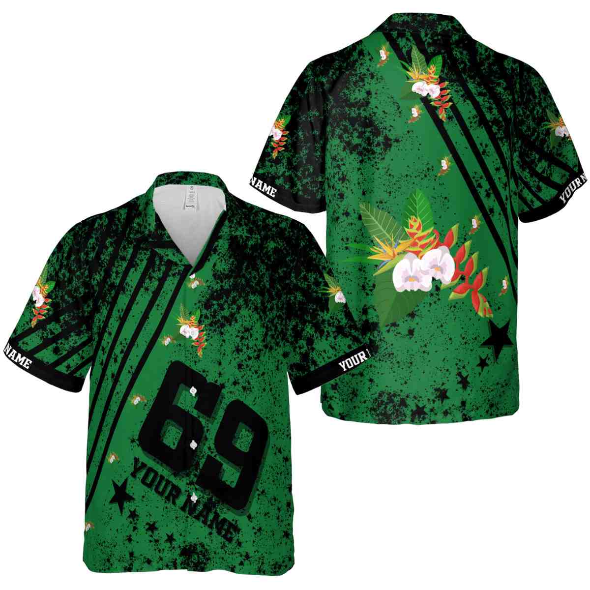 Personalized Hawaiian Flower Shirt Stripe Burst Hawaiian Shirt Premium grade Personalized Hawaiian Flower Shirt Stripe Burst Hawaiian Shirt Premium grade