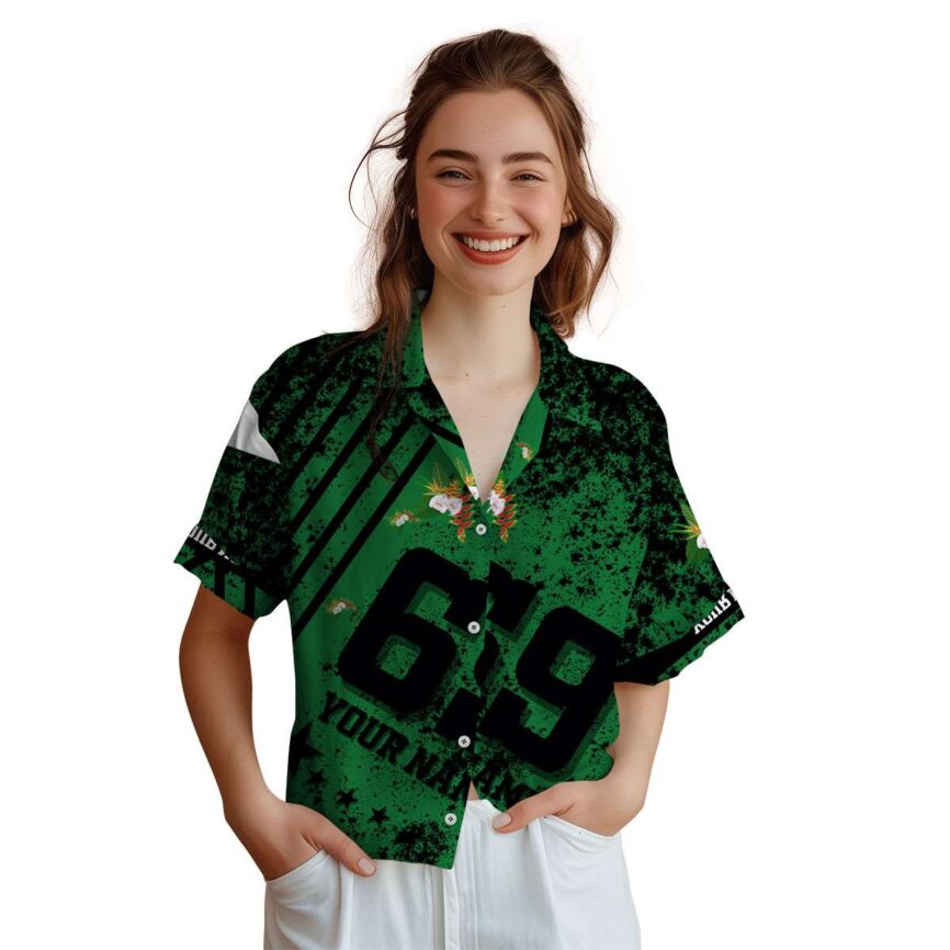 Personalized Hawaiian Flower Shirt Stripe Burst Hawaiian Shirt Top rated