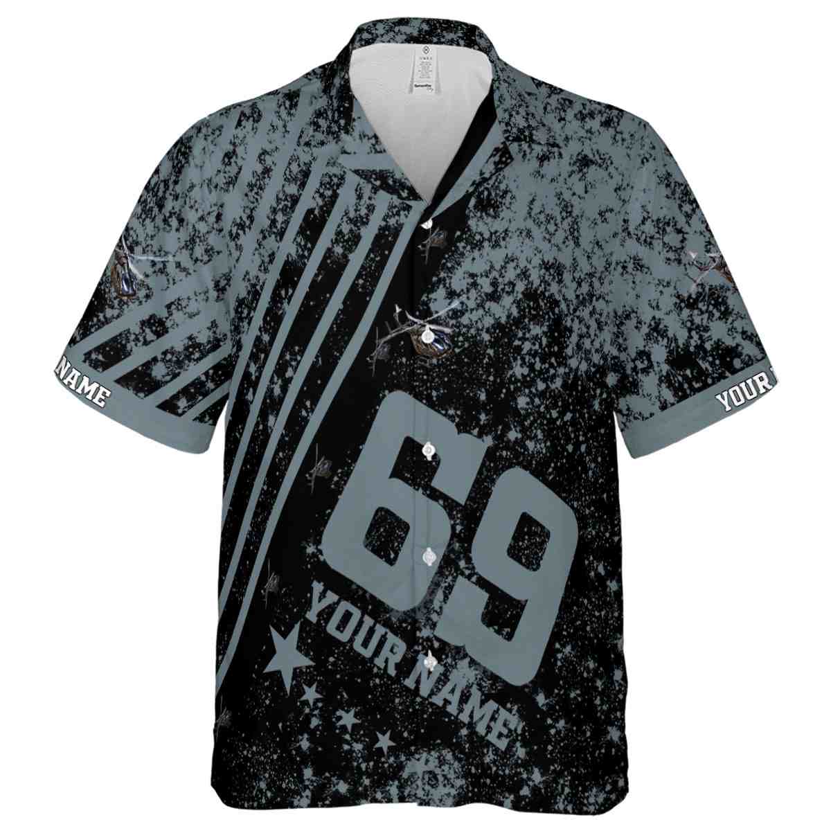 Personalized Helicopter Stripe Burst Hawaiian Shirt Fashion forward Personalized Helicopter Stripe Burst Hawaiian Shirt Fashion forward