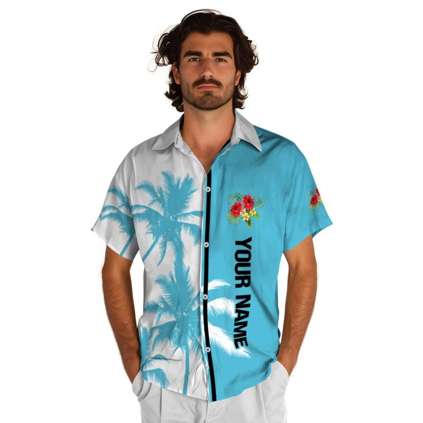 Personalized Hibiscus Beach Vibes Hawaiian Shirt High quality