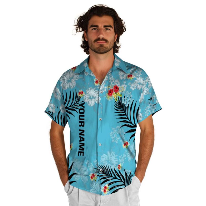 Personalized Hibiscus Hibiscus Pattern Hawaiian Shirt New Arrival