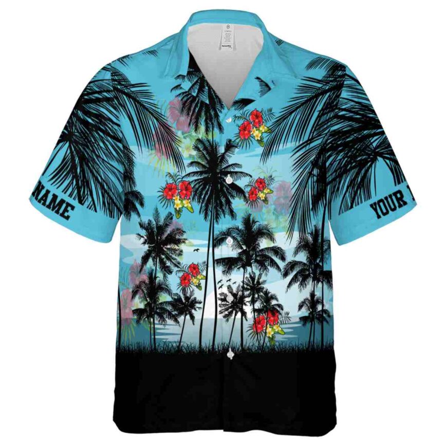 Personalized Hibiscus Island Scenery Hawaiian Shirt Fashion forward