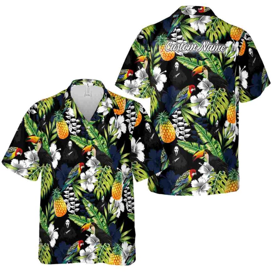 Personalized Horror Toucan Bird Hawaiian Shirt Premium grade