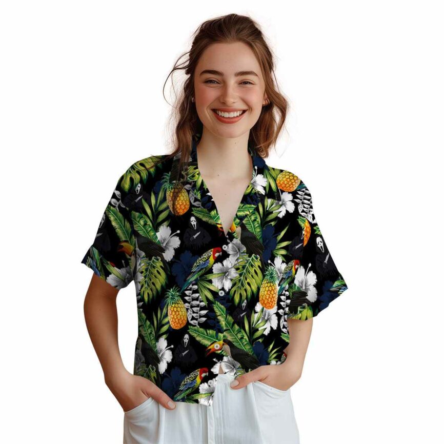 Personalized Horror Toucan Bird Hawaiian Shirt Top rated