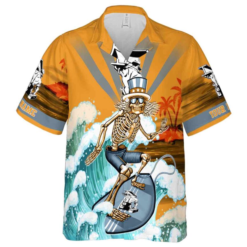 Personalized Ironworker Grateful Dead Motif Hawaiian Shirt Fashion forward