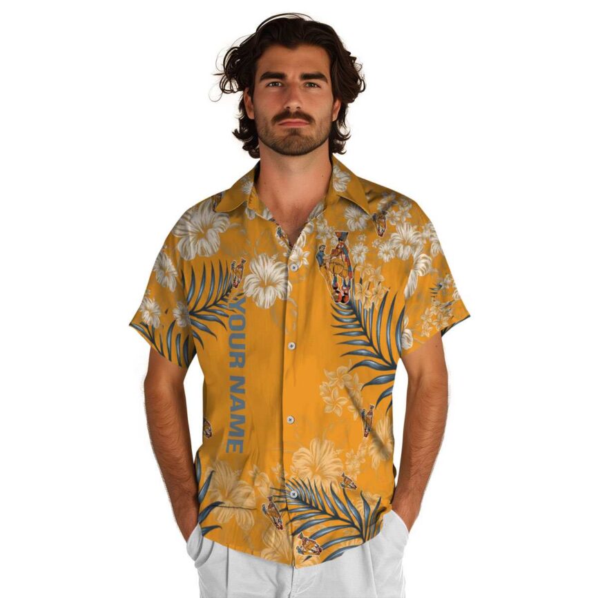 Personalized Ironworker Hibiscus Pattern Hawaiian Shirt New Arrival