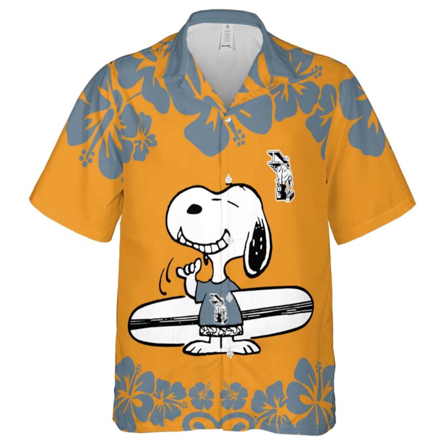 Personalized Ironworker Surfing Snoopy Hawaiian Shirt Fashion forward