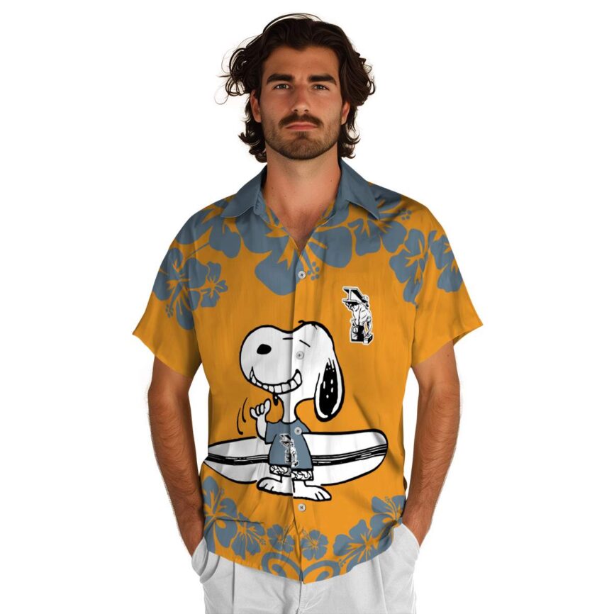 Personalized Ironworker Surfing Snoopy Hawaiian Shirt New Arrival