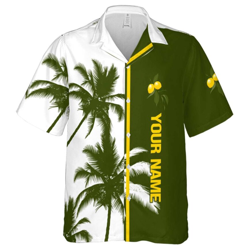 Personalized Lemon Beach Vibes Hawaiian Shirt Best selling