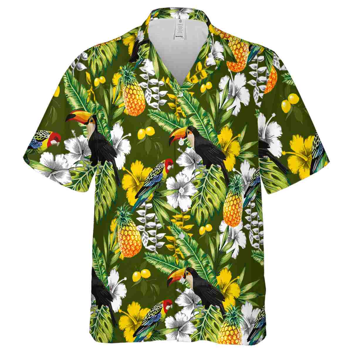 Personalized Lemon Toucan Bird Hawaiian Shirt Fashion forward Personalized Lemon Toucan Bird Hawaiian Shirt Fashion forward