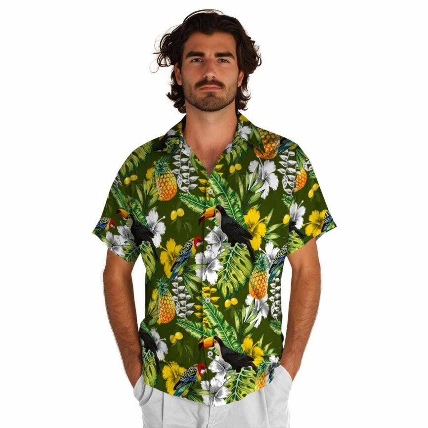 Personalized Lemon Toucan Bird Hawaiian Shirt New Arrival