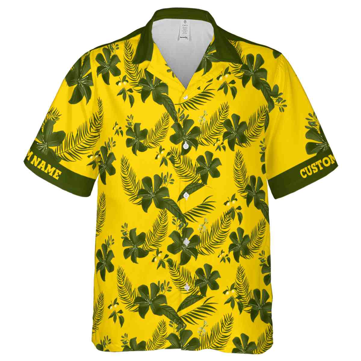 Personalized Lemon Tropical Flower Hawaiian Shirt Fashion forward Personalized Lemon Tropical Flower Hawaiian Shirt Fashion forward