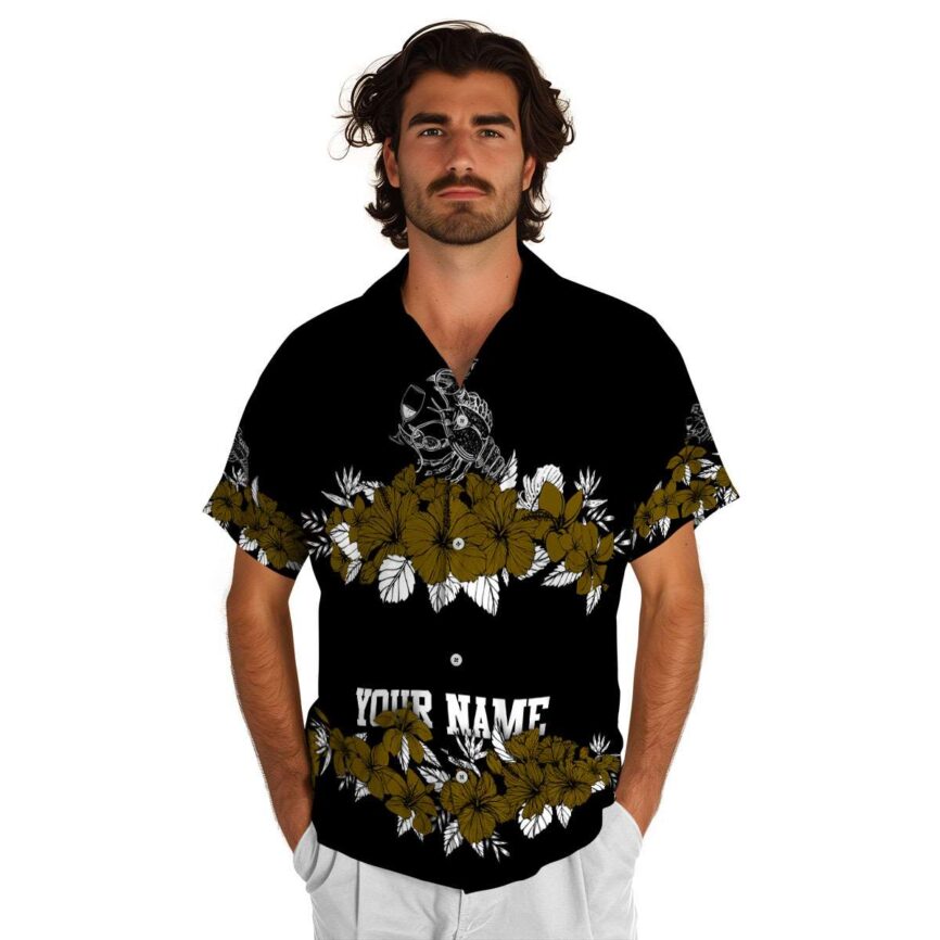 Personalized Lobster Hibiscus Band Hawaiian Shirt New Arrival