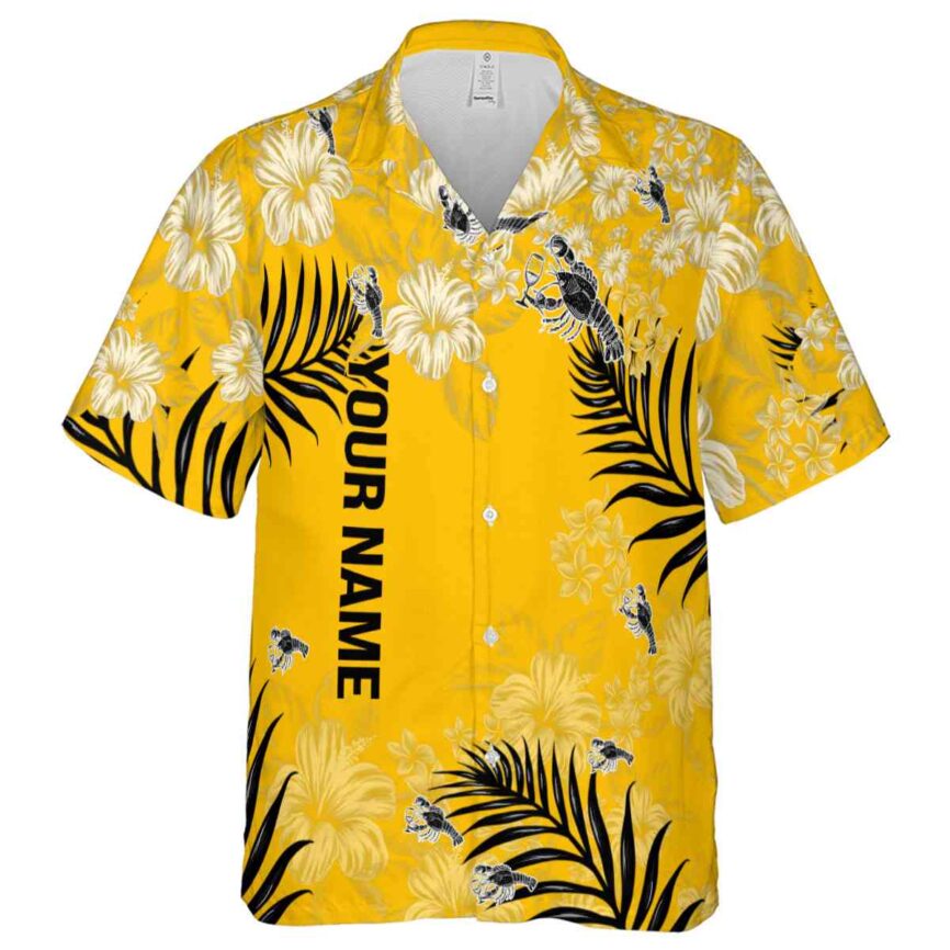 Personalized Lobster Hibiscus Pattern Hawaiian Shirt Fashion forward