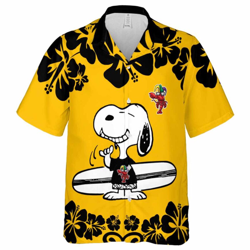 Personalized Lobster Surfing Snoopy Hawaiian Shirt Fashion forward