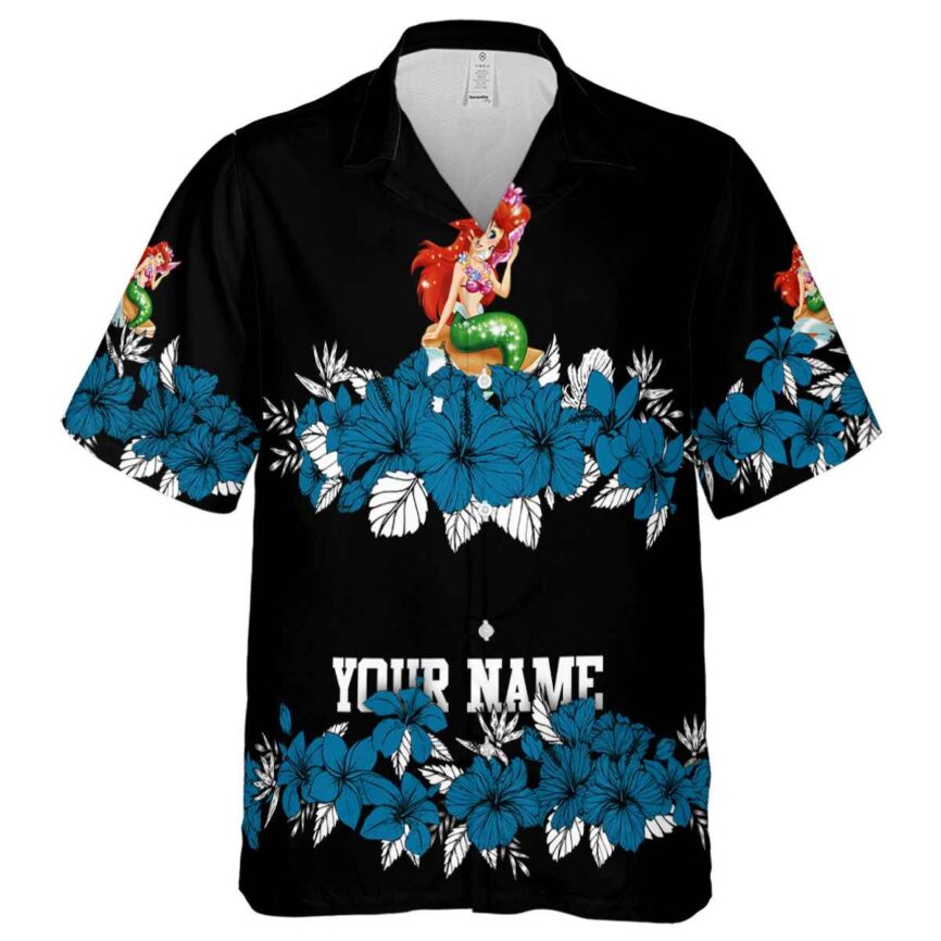 Personalized Mermaid Hibiscus Band Hawaiian Shirt Fashion forward