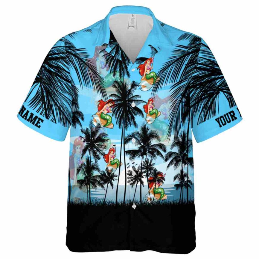 Personalized Mermaid Island Scenery Hawaiian Shirt Fashion forward