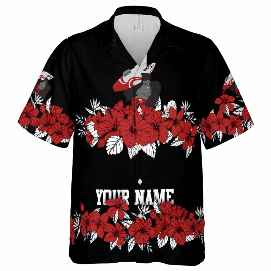 Personalized Monkey Hibiscus Band Hawaiian Shirt Fashion forward