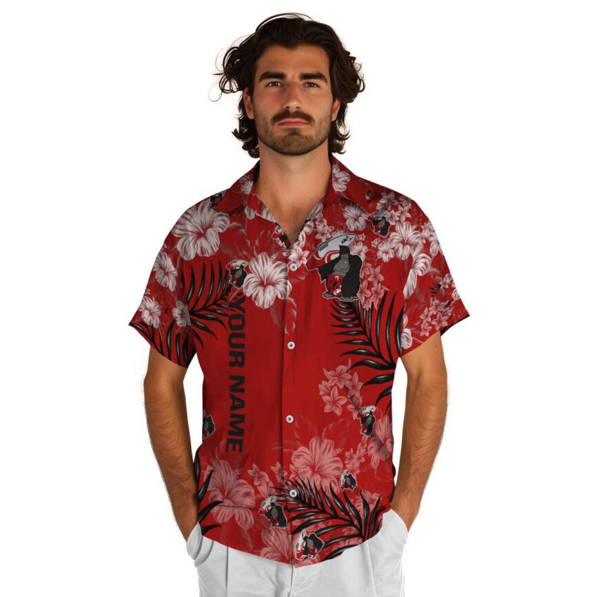 Personalized Monkey Hibiscus Pattern Hawaiian Shirt New Arrival