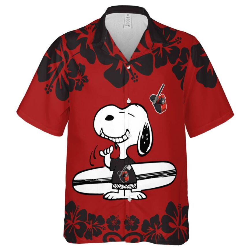 Personalized Monkey Surfing Snoopy Hawaiian Shirt Fashion forward