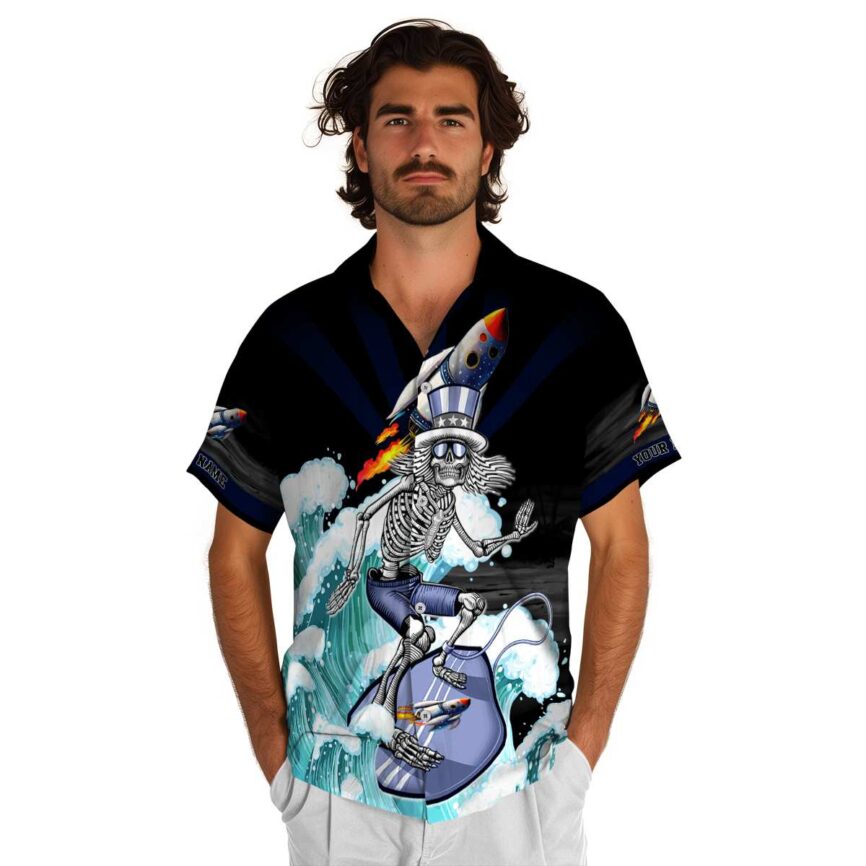 Personalized Nasa Grateful Dead Motif Hawaiian Shirt New Arrival
