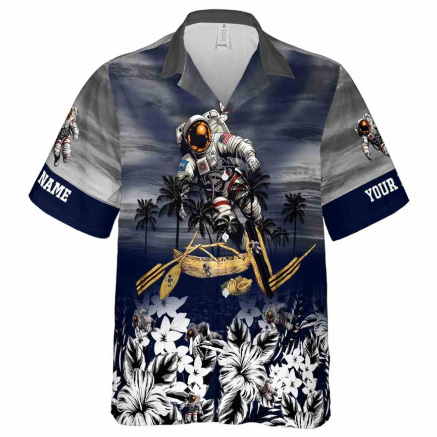 Personalized Nasa Sunset Beach Canoe Hawaiian Shirt Fashion forward