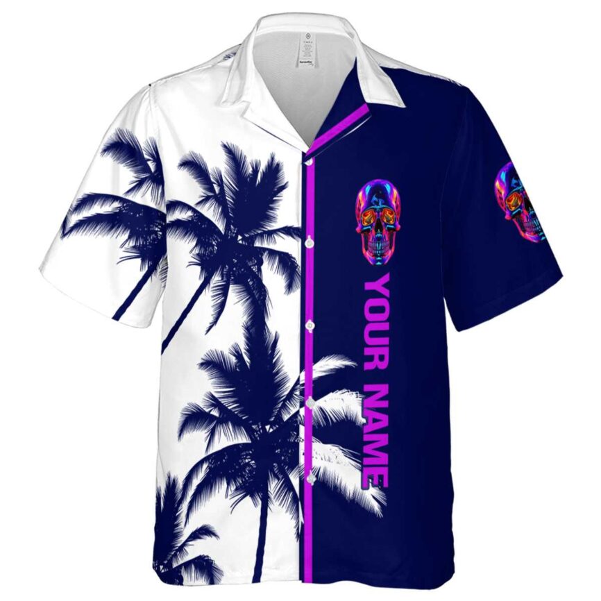 Personalized Neon Beach Vibes Hawaiian Shirt Best selling