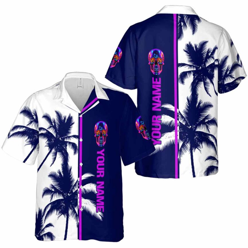 Personalized Neon Beach Vibes Hawaiian Shirt Latest Model