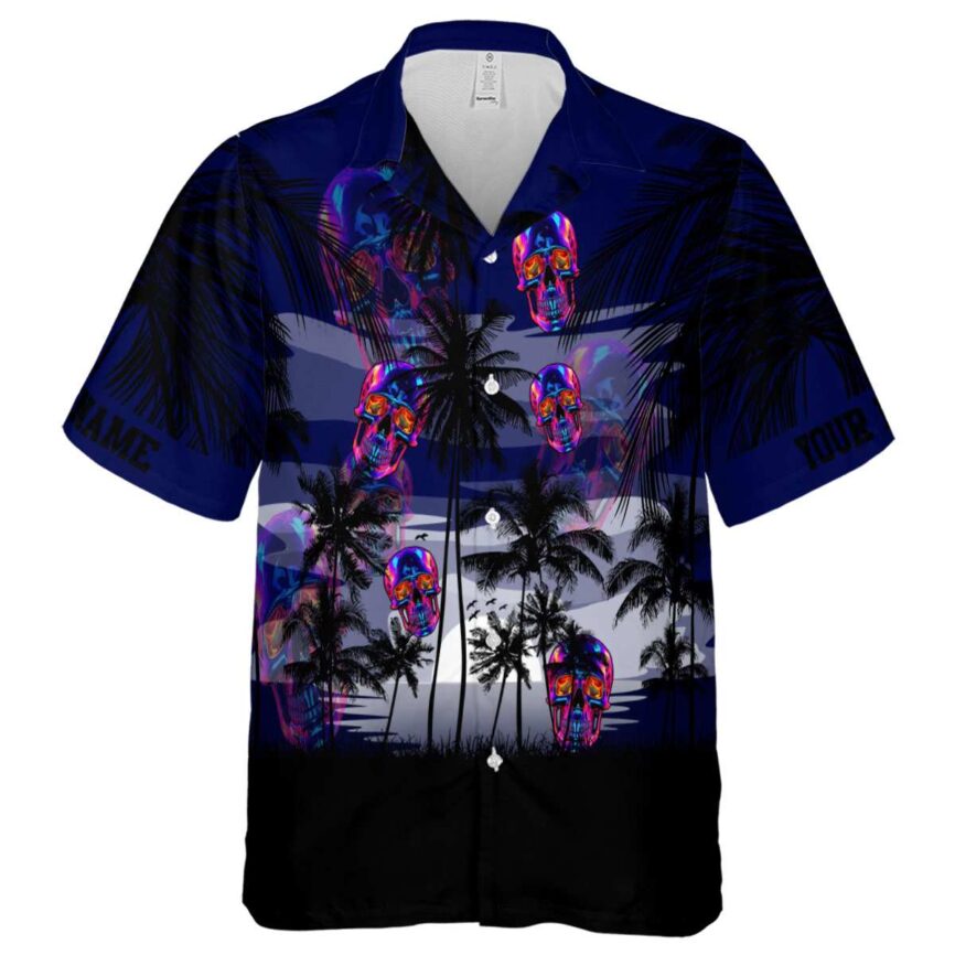 Personalized Neon Island Scenery Hawaiian Shirt Fashion forward